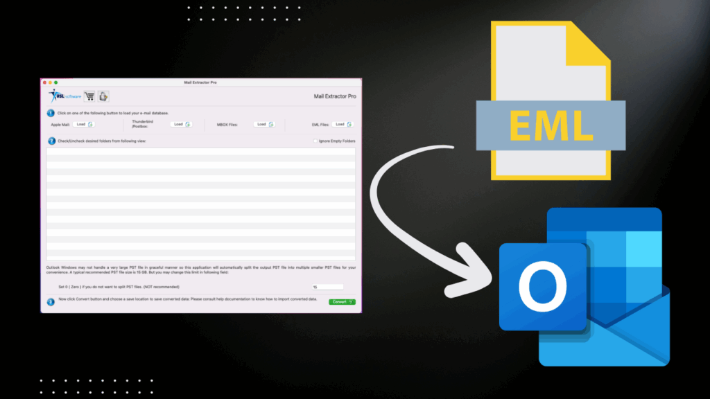 eml to pst conversion
